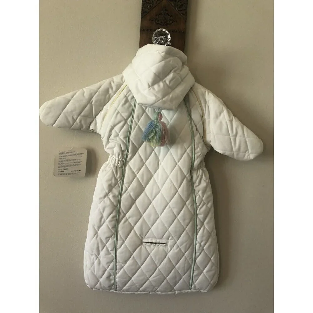 New Old Stock Vintage London Fog Baby Fog Size 0-6M Bunting Snowsuit Appliqued
